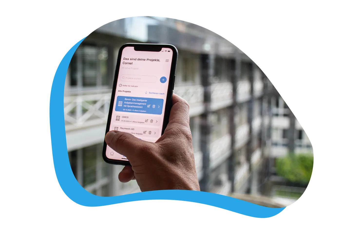 Bavox App Visuell